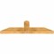 Ekena Millwork Portland Rough Sawn Timber Gable Bracket, Western Red Cedar, 60"W x 17"H x 4"D x 6"F, 7/12 Pitch GBW060X17X0406POR00RWR - alternate 3